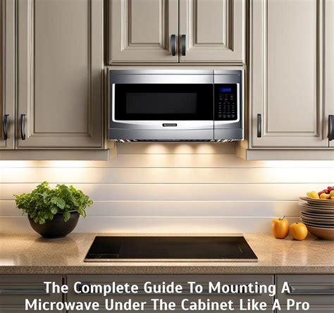 microwave under cabinet mounting bracket|countertop microwave with hanger bracket.